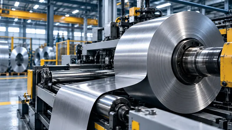 Industrial steel-rolling machinery