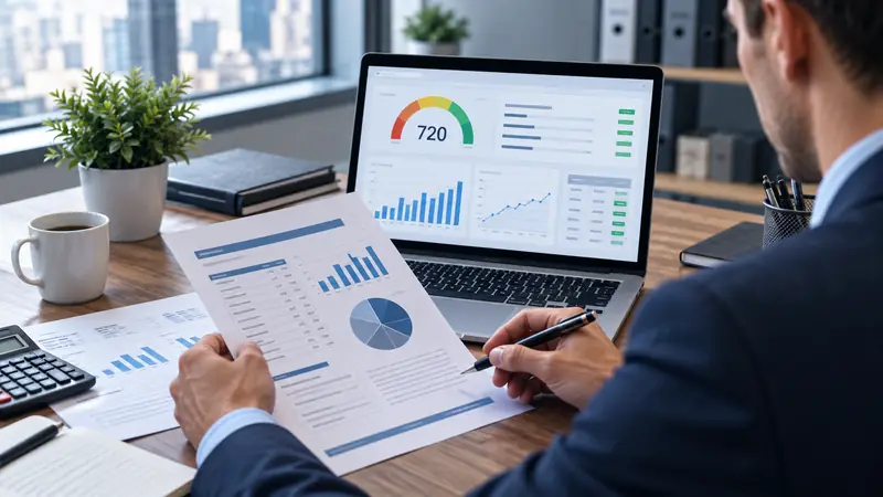 Reviewing a credit report